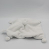 Doudou plat ours blanc foulard gris KIABI SIMBA TOYS