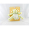 Doudou chien vert blanc cocard KIABI