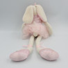 Doudou lapin blanc rose tutu SIA