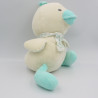 Doudou canard blanc bleu ORCHESTRA PREMAMAN