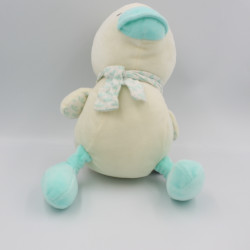 Doudou canard blanc bleu ORCHESTRA PREMAMAN