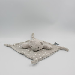 Doudou plat ours gris étoiles ORCHESTRA PREMAMAN