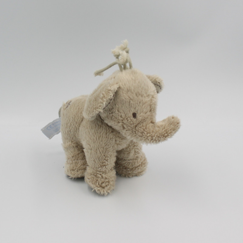 Petit Doudou éléphant beige TARTINE ET CHOCOLAT