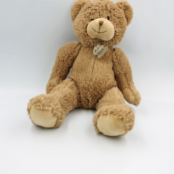 Doudou peluche ours marron...