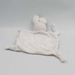 Doudou plat lapin blanc every night GRAIN DE BLE KIDILIZ