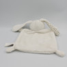 Doudou plat lapin blanc étoiles grises VERTBAUDET SIMBA TOYS