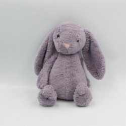 Doudou peluche lapin mauve violet JELLYCAT