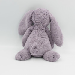 Doudou peluche lapin mauve violet JELLYCAT