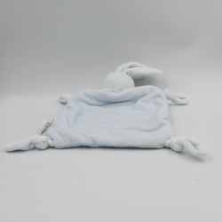 Doudou plat lapin bleu PERLE KALOO