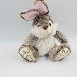 Doudou peluche lapin marron blanc tout doux SIMBA TOYS NICOTOY