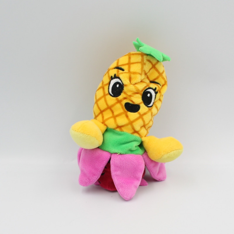 Peluche réversible fruit ananas pastèque