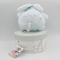 Doudou lapin bleu P'tit lapinou PERLE KALOO 