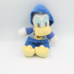 Doudou canard Donald pyjama salopette bleu DISNEY