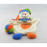 Doudou et compagnie plat clown arlequin avec balle