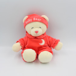 Doudou ours Baby Bear rouge...