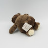 Doudou hippopotame marron HISTOIRE D'OURS