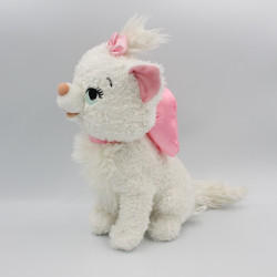 Peluche chat blanc nœud rose Marie Les Aristochats DISNEYLAND