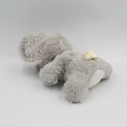 Ancien Doudou peluche éléphant gris Nounours