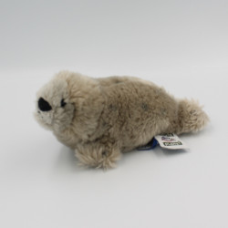 Peluche phoque gris NATURE PLANET