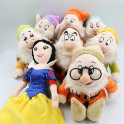 Peluche Blanche neige et les sept nains de Blanche neige au complet DISNEY NICOTOY