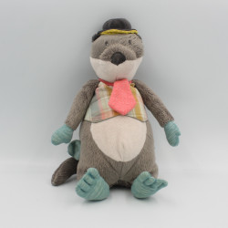 Doudou musical Monsieur loutre Mademoiselle et Ribambelle MOULIN ROTY