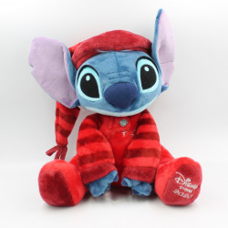 Peluche Stitch pyjama rouge Holiday Cheer Noël 2020 Lilo et Stitch DISNEY STORE