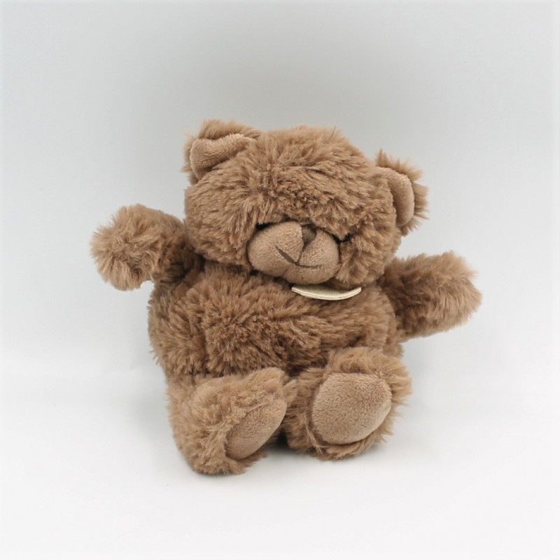 Doudou Tchoupi bleu rayé violet JEMINI