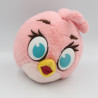 Peluche oiseau ANGRY BIRDS rose 