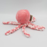 Doudou pieuvre poulpe rose laine Octopus NATTOU