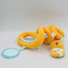 Spirale d'activité doudou tigre orange jaune TOM & ZOE