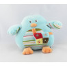 Doudou oiseau poussin bleu SUCRE D'ORGE