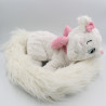 Superbe Peluche chat blanc Marie Les Aristochat longue queue DISNEY