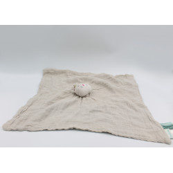 Doudou plat lange chat gris...