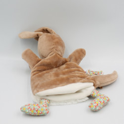 Doudou plat marionnette kangourou Nopnop KALOO