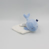 Doudou et Compagnie baleine bleu mouchoir