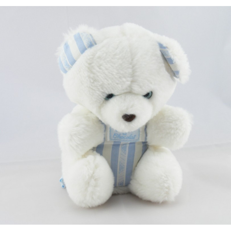 Doudou Ours blanc TARTINE ET CHOCOLAT