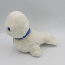 Ancienne peluche phoque blanc BIBIFOC HEUNEC