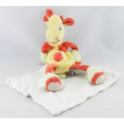 Doudou singe gris mouchoir Cajou SUCRE D'ORGE