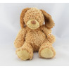 Doudou peluche ours beige marron Pop Kids KIABI