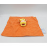 Doudou plat éponge orange Tigrou DISNEY