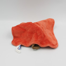 Doudou plat chien rouge lunette SUCRE D'ORGE