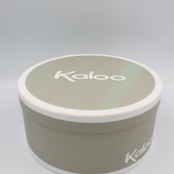 Doudou ours plume beige rose framboise KALOO