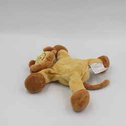 Doudou lion marron beige NOUKIE'S 15 cm