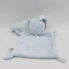 Doudou luminescent plat ours lapin blanc bleu oiseau NICOTOY