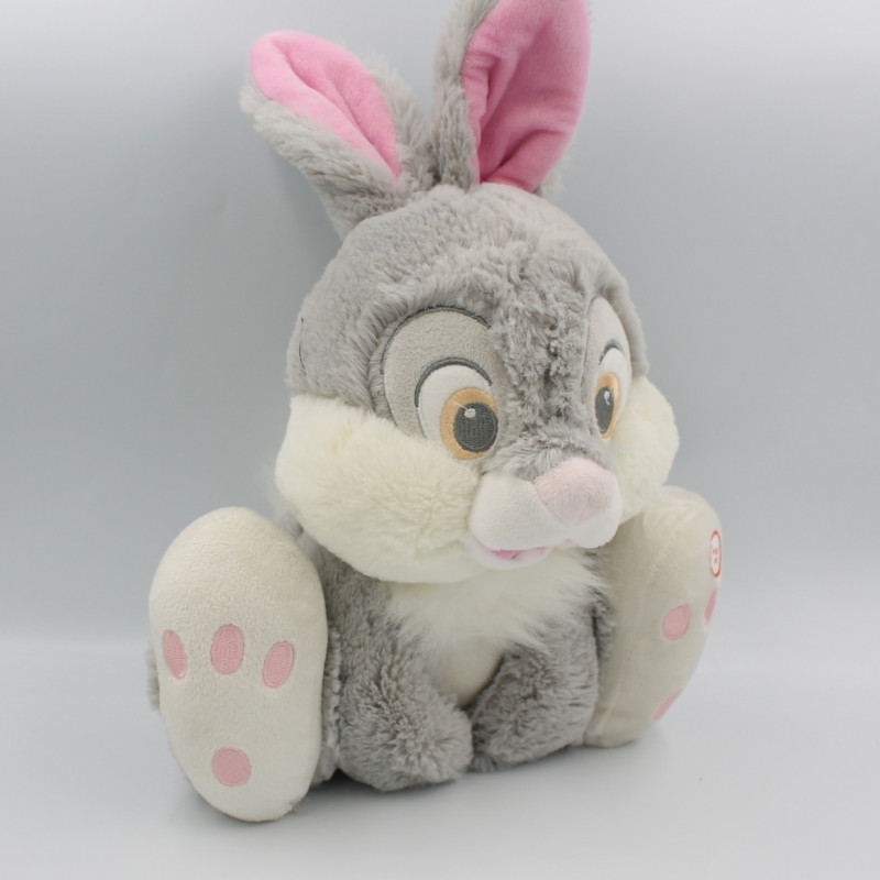 Peluche musical lapin gris Pan-pan Panpan DISNEY PRIMARK