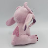 Peluche Angel de Lilo et Stitch mauve rose DISNEY PTS