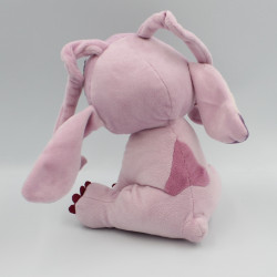 Peluche Angel de Lilo et Stitch mauve rose DISNEY PTS