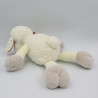 Doudou mouton blanc bordeaux spirale KIABI NICOTOY