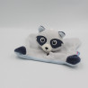 Doudou plat panda raton bleu SUCRE D'ORGE