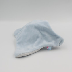 Doudou plat panda raton bleu SUCRE D'ORGE